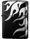 Špeciálny Zippo zapaľovač z Japonskej kolekcie s tribal motívom.