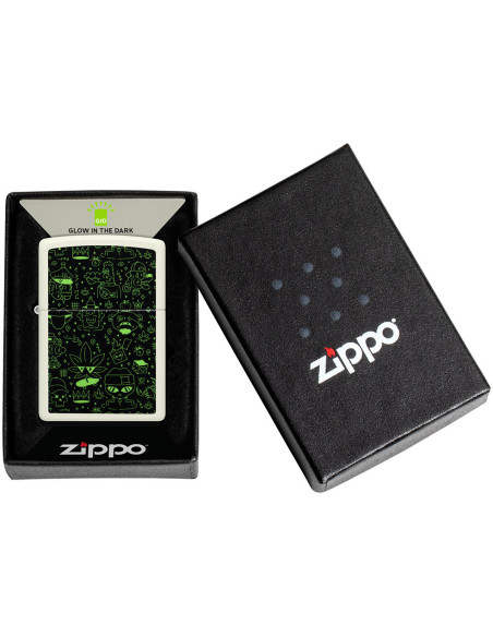 Zippo Cannabis Doodle