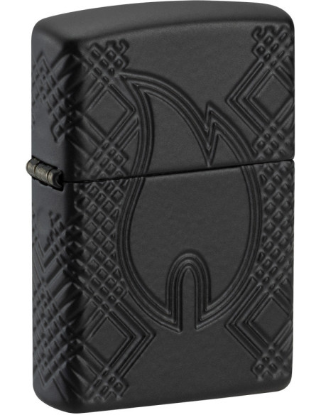 Zippo Armor Rivet Flame Design