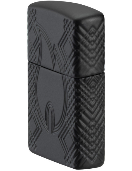 Zippo Armor Rivet Flame Design
