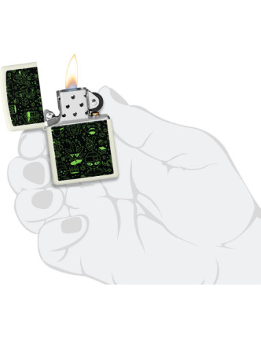 Zippo Cannabis Doodle