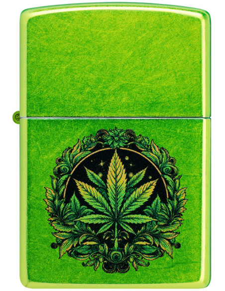 Zippo Leaf Design