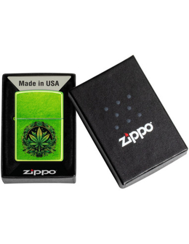 Zippo Leaf Design