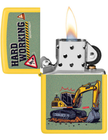 Zippo Hard Working Design