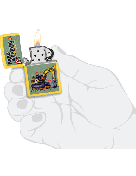 Zippo Hard Working Design
