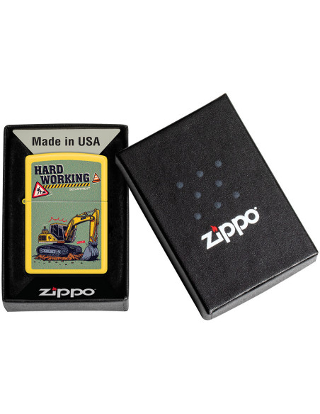 Zippo Hard Working Design