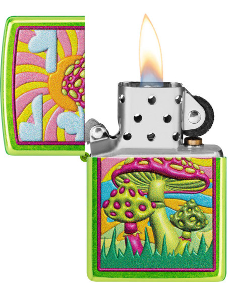Zippo Spotted Mushrooms