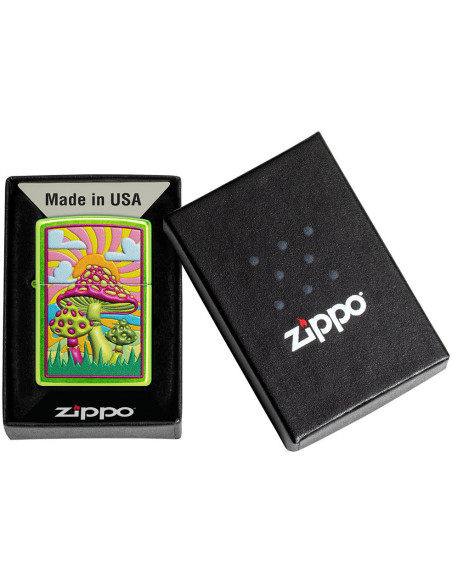 Zippo Spotted Mushrooms