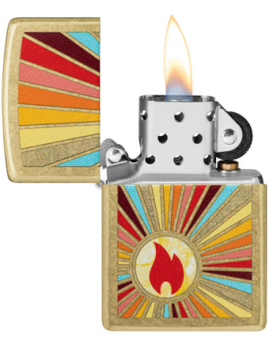 Zippo Beaming Flame