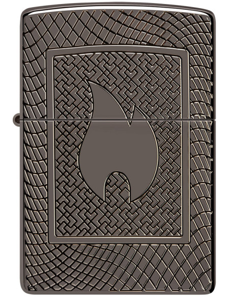 Zippo Armor Flame Pattern