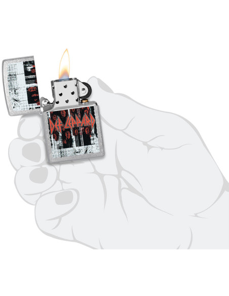 Zippo Def Leppard Many Faces