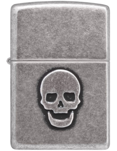 Zippo Stamped Skull