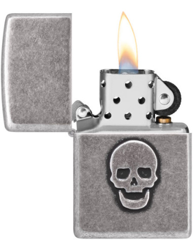 Zippo Stamped Skull