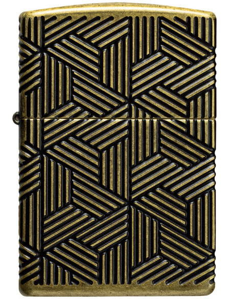 Zippo Armor Art Deco Pattern