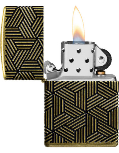 Zippo Armor Art Deco Pattern
