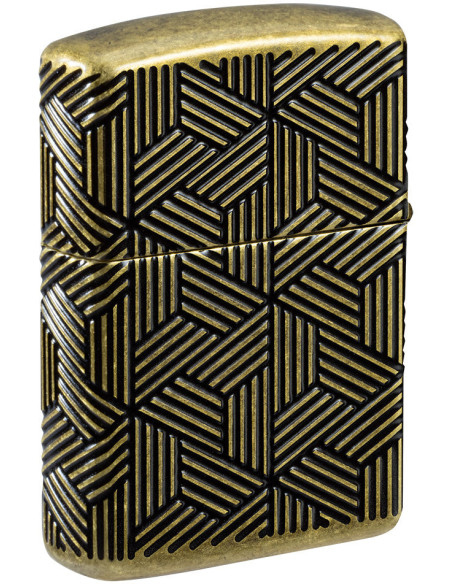 Zippo Armor Art Deco Pattern