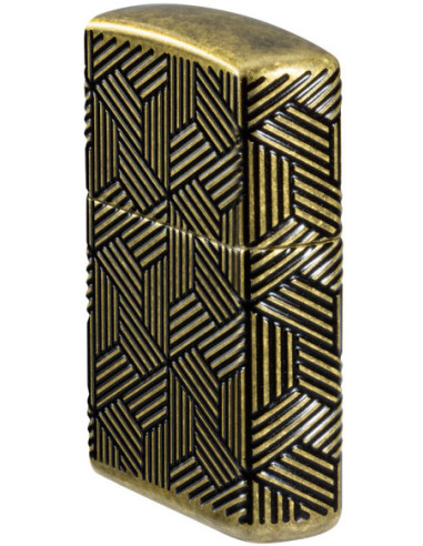 Zippo Armor Art Deco Pattern
