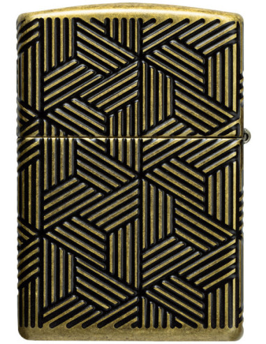 Zippo Armor Art Deco Pattern