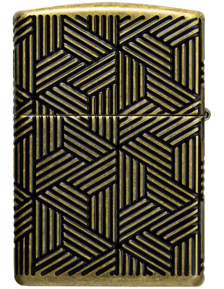Zippo Armor Art Deco Pattern