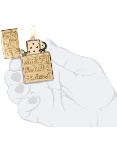 Zippo Armor Hieroglyphs