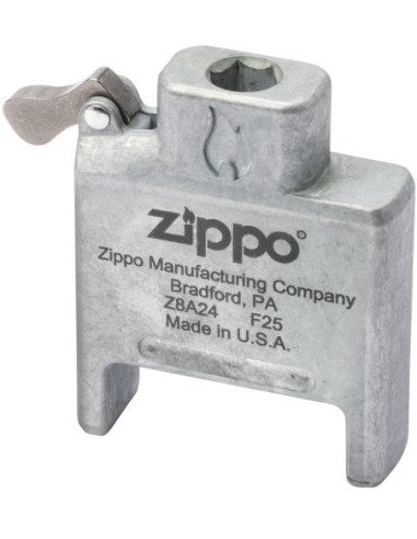 Zippo Brushed Chrome – vložka Bit Safe