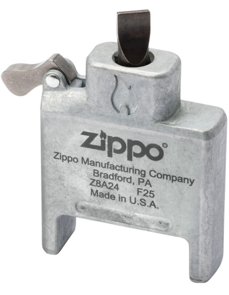 Zippo Brushed Chrome – vložka Bit Safe
