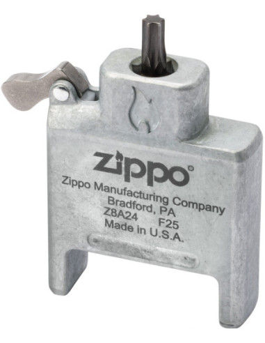 Zippo Brushed Chrome – vložka Bit Safe