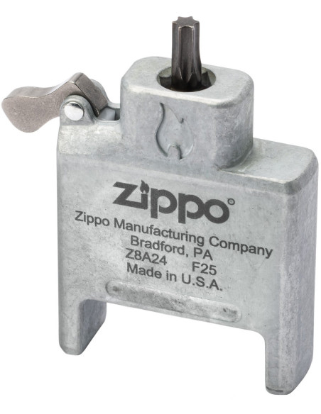 Zippo Brushed Chrome – vložka Bit Safe