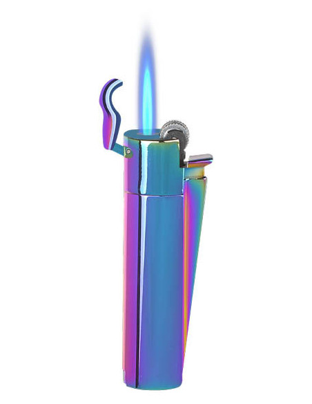 Clipper Metal Jetflame Icy – lighter stone