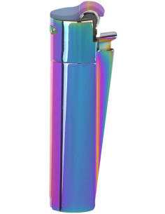 Clipper Metal Jetflame Icy – lighter stone 2