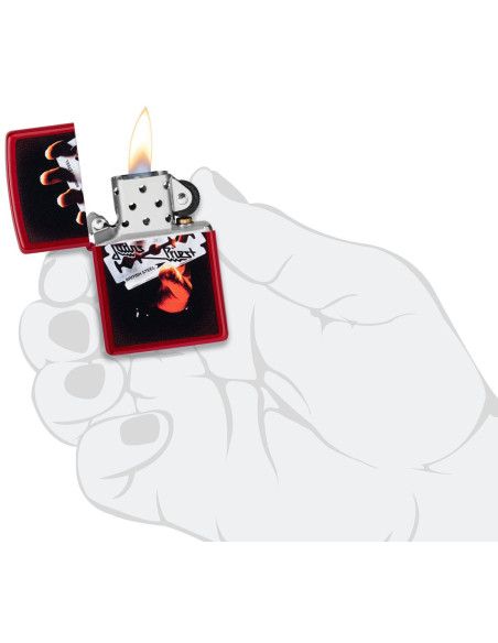 Zippo Judas Priest British British Steel