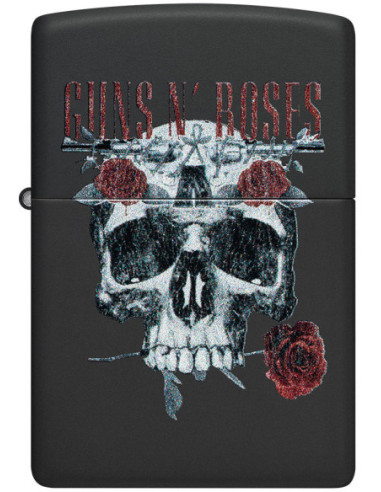 Zippo Guns N' Roses Flower Skull