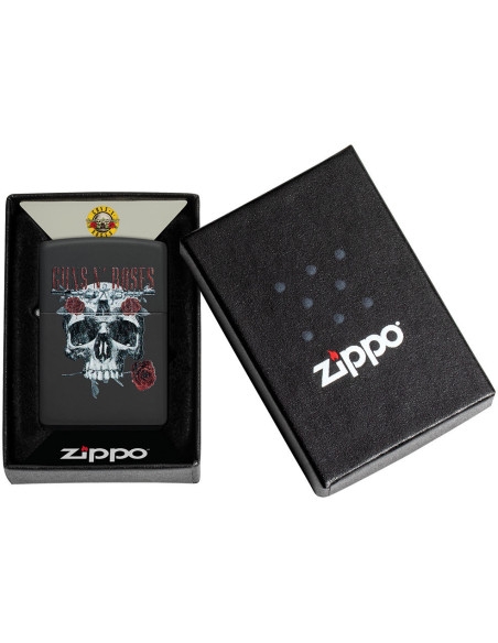 Zippo Guns N' Roses Flower Skull