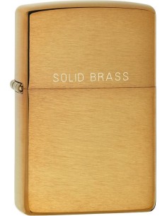 Zippo Solid Brass 23001