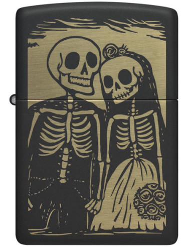 Zippo Skeleton Wedding