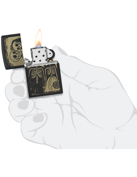 Zippo Skeleton Wedding