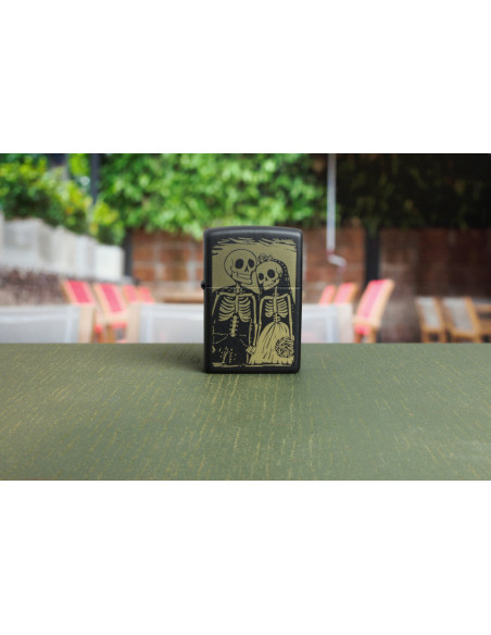 Zippo Skeleton Wedding