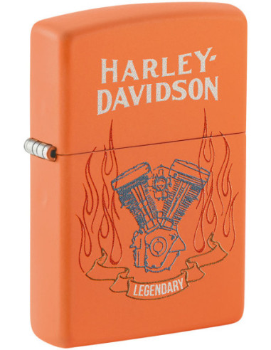 Zippo Harley-Davidson Legendary Orange