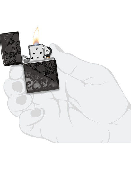 Zippo Skull Collage