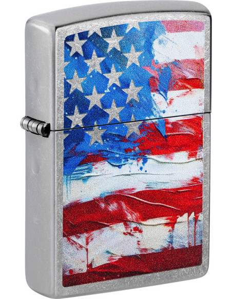 Zippo Painted Flag