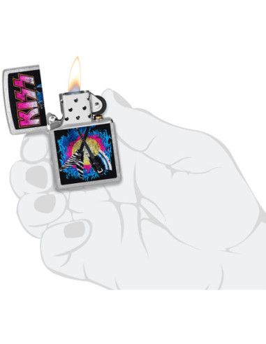 Zippo KISS Axe Bass
