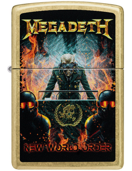 Zippo Megadeth New World Order