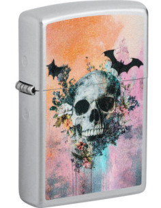 Zippo Skull and Bats
