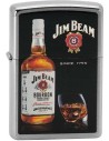 Najznámejšia whiskey a najznámejšia značka zapaľovačov je ideálna kombinácia. Jim Beam a Zippo.