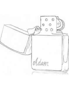 Gravírování Zippo – obě strany