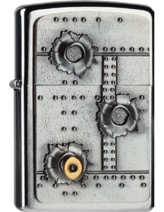 Zippo Bullet Holes 21805