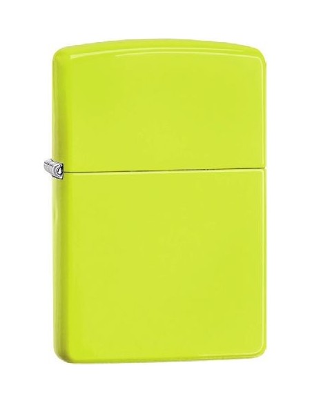 Zippo neónovo žltá