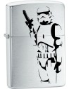 Gravírovaný Zippo zapaľovač s motívom Star Wars.