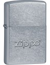 Klasický pochrómovaný zapaľovač s logom/nápisom Zippo.