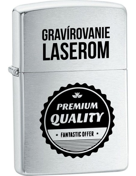 Gravírovanie laserom - jedna strana - bez zapaľovača